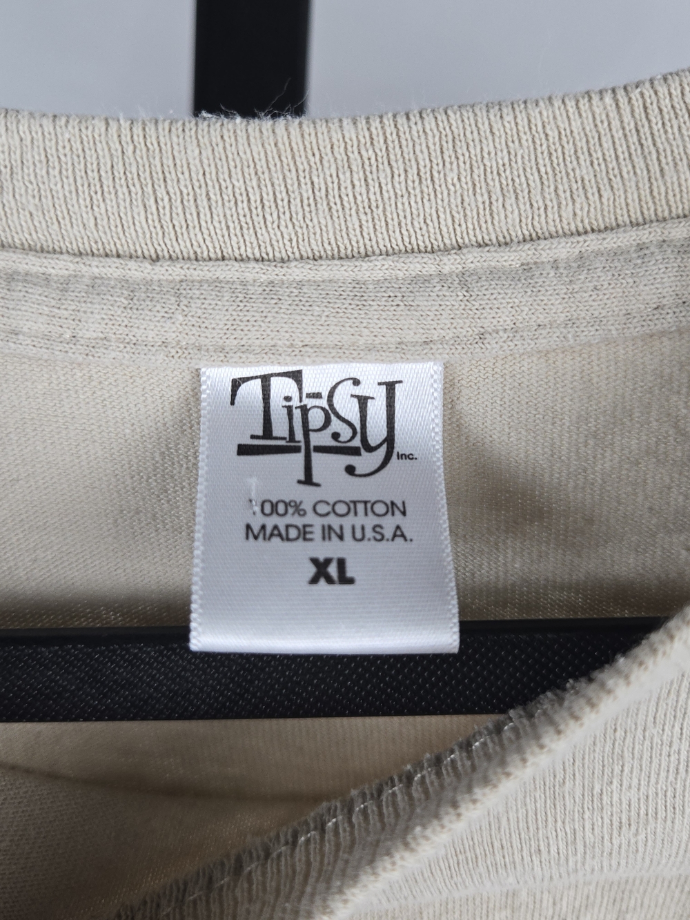 Tipsy Oregon Pacific Northwest Graphic Tee Tan Size XL - Picture 4 of 4